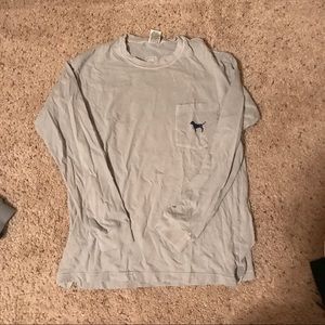 Love pink pocket tee